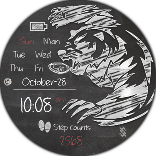 BFF86- Blackboard Art Bear logo