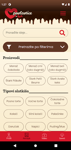 Volim Poslastice Screen 2