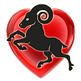 Zodiac love test icon
