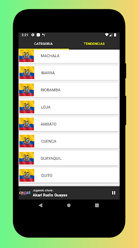Radio Ecuador - Internet Radio Screen 3