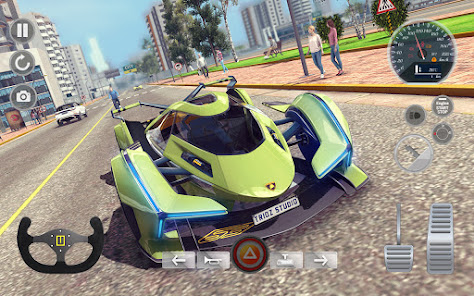 Captura de Pantalla 3 Car Driving Simulator: Lambo android