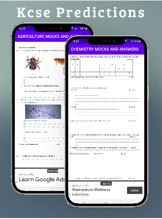 Android application Kcse prediction: BG High screenshort