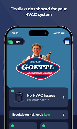 Android application Goettl screenshort
