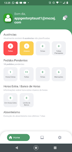 Android application Kairos Gestor MX screenshort