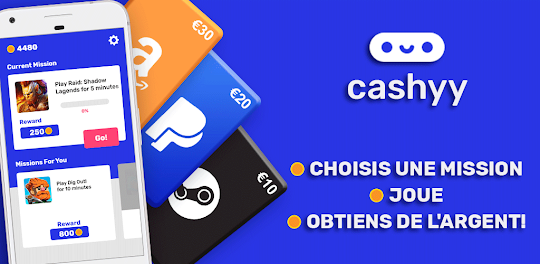 Cashyy - Play and win money