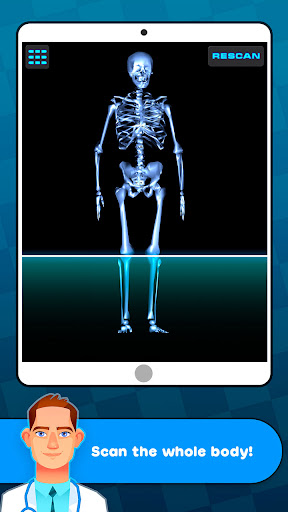 Android application Dr. Simulator: Full Body X-Ray screenshort