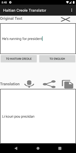 Haitian Creole Translator