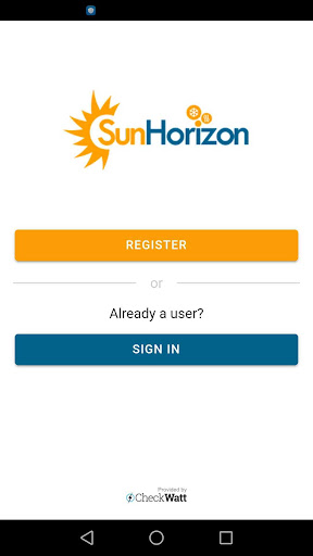 Android application SunHorizon screenshort