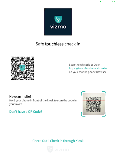 Android application Vizmo Kiosk (on-premise) screenshort