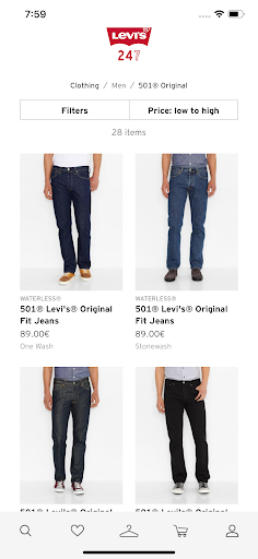 Levis 247 Screen 2