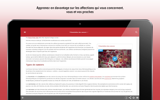 Screenshot of Le Manuel MSD grand public