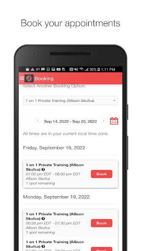 Pivotal Sports Performance Screen 3