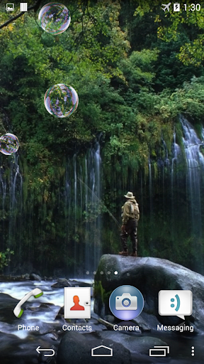 Fly Fishing Live Wallpaper Screen 2