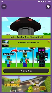 Mod vs Zombie for Minecraft PE