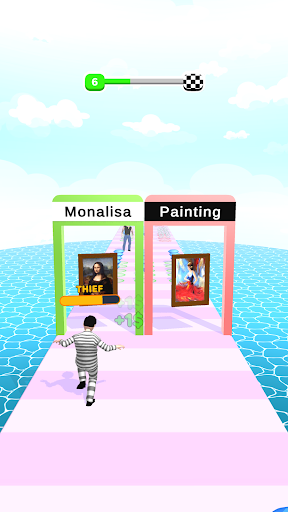 Android application Rob Run 3D screenshort