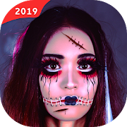 Halloween Makeup Photo Editor 2019