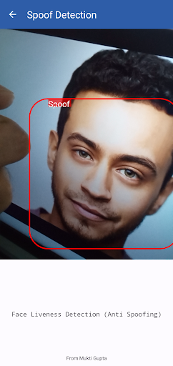 Face Liveness Detection Screen 2
