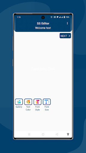 SS Editor Screen 3