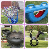 Used Tires Craft Ideas icon