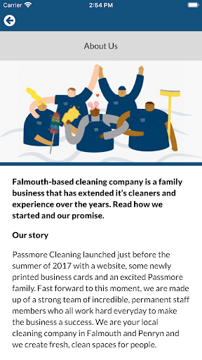 Passmore Cleaning Services Screen 3