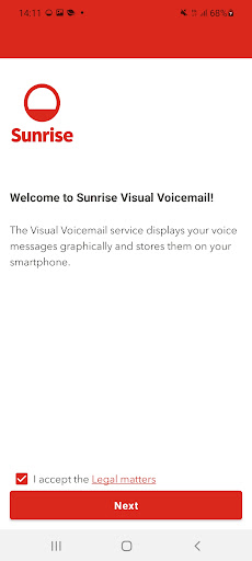 Sunrise mailbox Screen 3