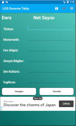 LGS Puan Hesaplama Deneme Taki