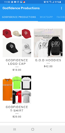 Godfidence Productions Screen 2