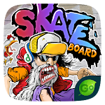 Cover Image of Download Skate GO Keyboard Theme 4.5 APK