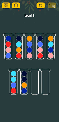 Android application Ball Puzzle Game screenshort