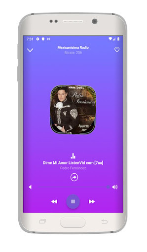 Android application Ranchera Music screenshort