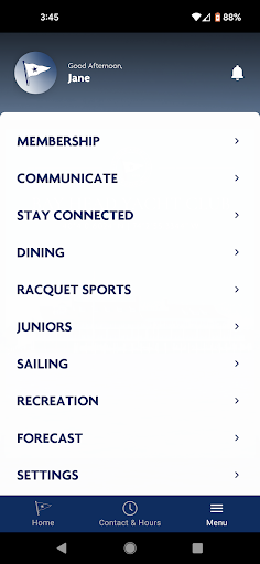 Bay Head Yacht Club Screen 2