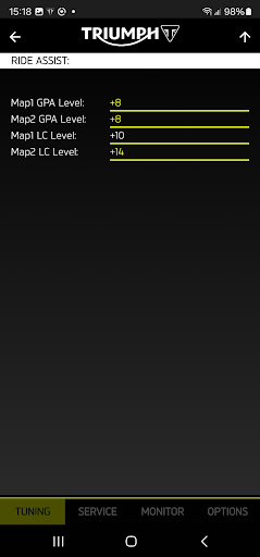 MX Tune Pro Screen 3