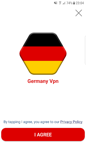 Android application Germany VPN - Fast Secure Vpn screenshort