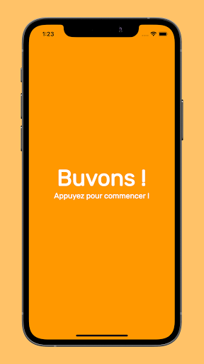 Android application Buvons ! - jeu en soirée screenshort