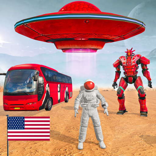 Mars Battle: Bus Robot Game 3D 1.2.4 Icon