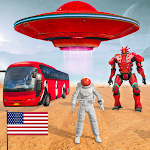 Mars Battle: Bus Robot Game 3D Apk