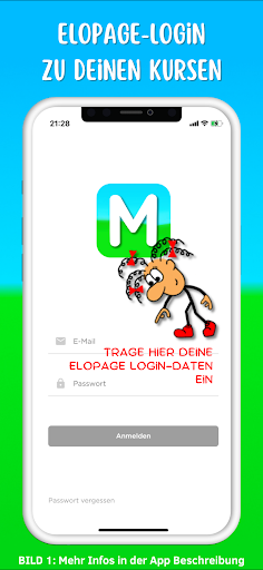 Android application mimistclair screenshort