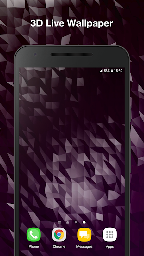 Android application Minimalist Live Wallpaper Pro screenshort