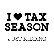 WAStickerApps: I LOVE TAX❤️ SEASON - JUST KIDDING