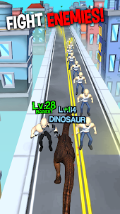 Dino Evolution City Rush