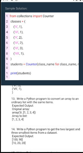 Python Exercises