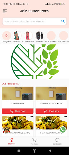 Jain Super Store Screen 2