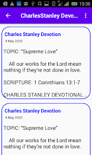 Charles Stanley Devotion