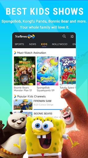 Screenshot of StarTimes ON-Live TV, Football