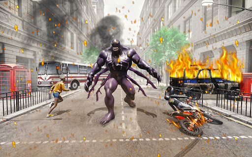 Android application Spider Rope hero Vice Town 3D screenshort