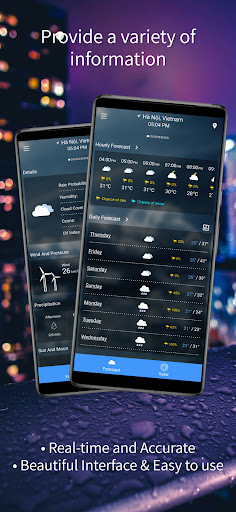 Weather Forecast (Radar Map) Screen 2