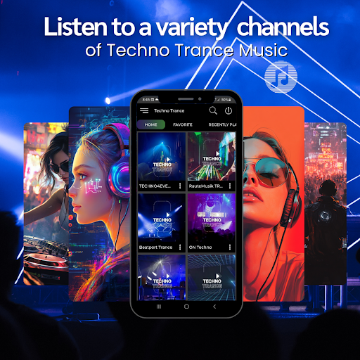 Techno Trance dance music Screenshot 2 - AppWisp.com