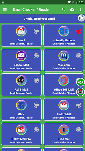 All Email Checker / Reader Screen 2