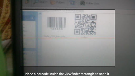 QR Barcode Scanner Screen 2