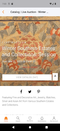 Everard Auctions Screen 3